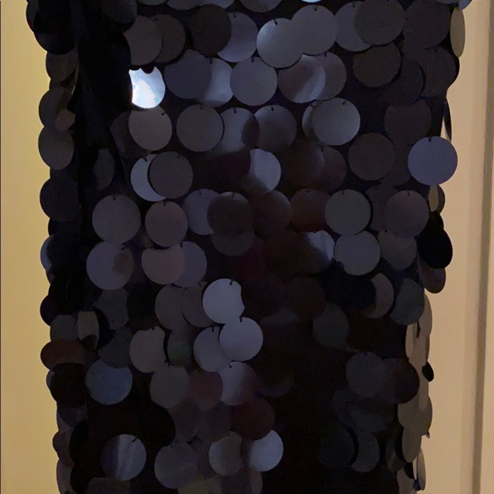 Sequin navy Kensie dress (S) - Picture 2 of 4